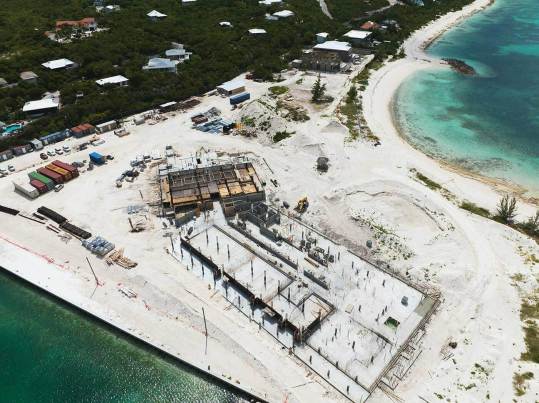 luxury-residences-construction-loren-turks-and-caicos-aerial-view